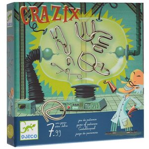 Набор металлических головоломок Crazix 6 штук Djeco фото 4