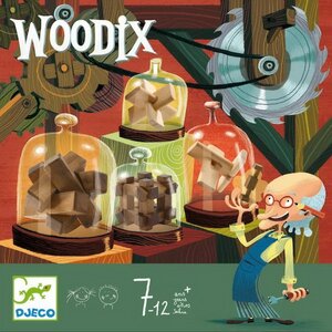 Набор деревянных головоломок Woodix 6 штук Djeco фото 7