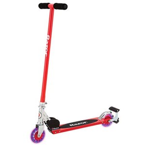 Самокат Razor S Spark Sport с искрами, светящиеся колеса 100 мм, красный, до 100 кг Razor фото 1