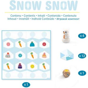 Настольная игра Снег-снежок DJECO (Джеко) фото 3