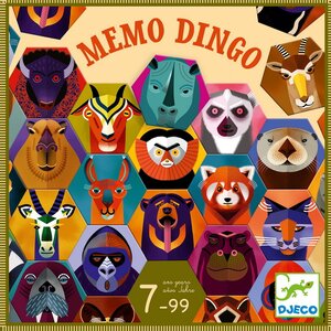 Детская настольная игра Мемо Динго DJECO (Джеко) фото 1