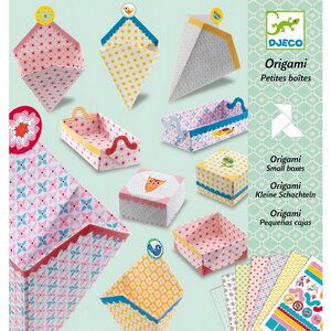 Набор для творчества Оригами - Маленькие коробочки 24 листа