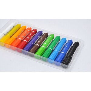 Пастельные карандаши в футляре Классическая гамма 12 цветов Djeco фото 2