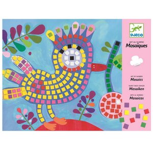 Набор для творчества Мозаика Птица и Божья коровка, 2 шт DJECO (Джеко) фото 1