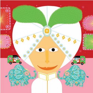 Набор для создания аппликаций с наклейками - Все разные, 4 шт Djeco фото 4