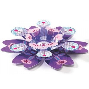 Набор для создания аппликаций - Цветочки, 9 шт Djeco фото 3