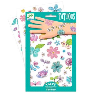 Детские татуировки Цветы
