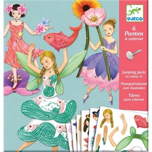 Набор для создания марионеток Феечки, 6 листов