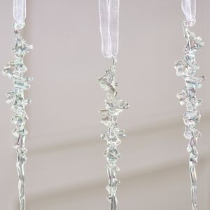 Набор елочных игрушек Сосульки Камерино 15 см, 4 шт Winter Deco фото 3