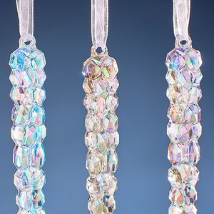 Набор елочных игрушек Сосульки Мантело 18 см, 4 шт Winter Deco фото 2