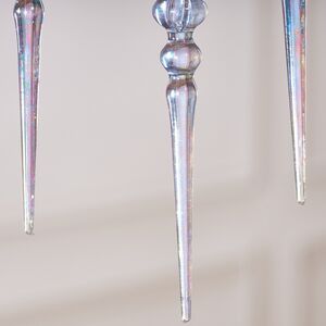 Набор елочных игрушек Сосульки Beighton 17 см, 6 шт Winter Deco фото 3