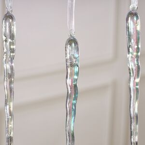 Набор елочных игрушек Сосульки Эмелин 20 см, 4 шт Winter Deco фото 3