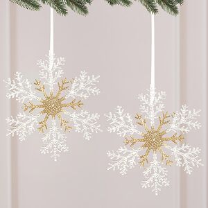 Набор елочных игрушек Снежинки Snow Tenderness 32 см, 2 шт