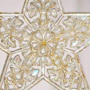 Набор елочных игрушек Звезды Capella 13 см золотые, 2 шт Winter Deco фото 3