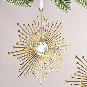 Набор елочных игрушек Снежинки Plaskett 15 см, 2 шт Winter Deco фото 2