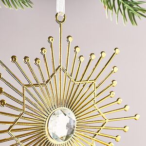 Набор елочных игрушек Снежинки Plaskett 15 см, 2 шт Winter Deco фото 4