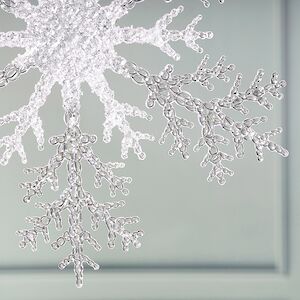 Набор елочных игрушек Снежинки - Westbury 30 см, 2 шт Winter Deco фото 3