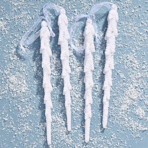 Набор елочных игрушек Сосульки - Lamura 19 см, 4 шт