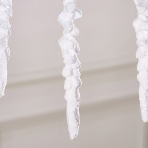 Набор елочных игрушек Сосульки - Glenshi 15 см, 4 шт Winter Deco фото 3