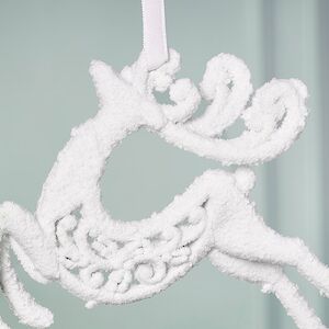 Елочная игрушка Олень Дерек 14 см Winter Deco фото 2