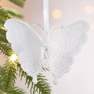 Елочная игрушка Бабочка Оливия 12 см Winter Deco фото 6