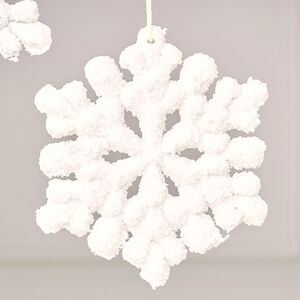 Набор елочных игрушек Снежинки - Chambray 12 см, 2 шт Winter Deco фото 2