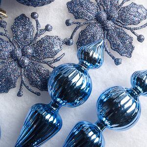 Набор елочных игрушек Legnano - Sky Blue 7-17 см, 13 шт, пластик Winter Deco фото 2