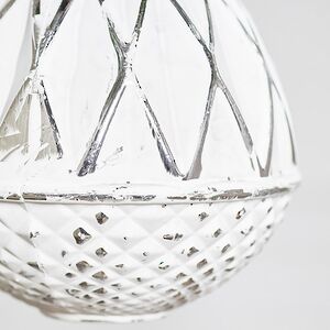 Елочная игрушка Fattura - Antique White 8 см, 2 шт, пластик Winter Deco фото 3