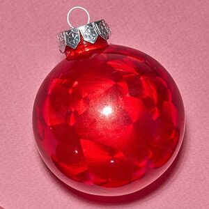 Елочные ПЭТ шары Albertine - Garnet Bracelet 8 см, 6 шт Winter Deco фото 4