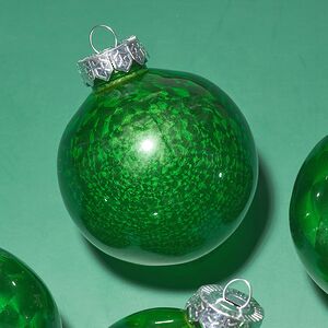 Елочные ПЭТ шары Albertine - Christmas Green 8 см, 6 шт Winter Deco фото 4