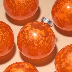 Елочные ПЭТ шары Albertine - Flaming Sky 8 см, 6 шт Winter Deco фото 3