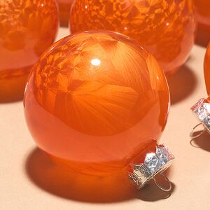 Елочные ПЭТ шары Albertine - Flaming Sky 8 см, 6 шт Winter Deco фото 2
