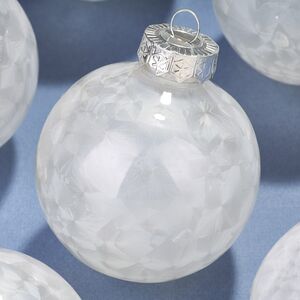 Елочные ПЭТ шары Albertine - Жемчужный Перелив 8 см, 6 шт Winter Deco фото 4