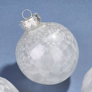 Елочные ПЭТ шары Albertine - Жемчужный Перелив 8 см, 6 шт Winter Deco фото 2