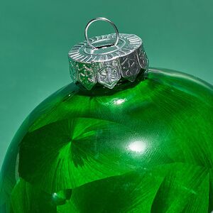 Елочные ПЭТ шары Albertine - Christmas Green 10 см, 4 шт Winter Deco фото 5