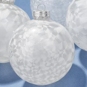 Елочные ПЭТ шары Albertine - Жемчужный Перелив 10 см, 4 шт Winter Deco фото 4