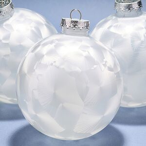 Елочные ПЭТ шары Albertine - Жемчужный Перелив 15 см, 3 шт Winter Deco фото 3