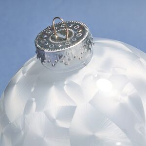 Елочные ПЭТ шары Albertine - Жемчужный Перелив 15 см, 3 шт Winter Deco фото 4