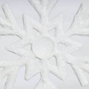 Елочная игрушка Снежинка - Levanto 15 см, 4 шт Winter Deco фото 2