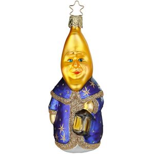 Стеклянная елочная игрушка Father Moon 12 см Inge Glas фото 1