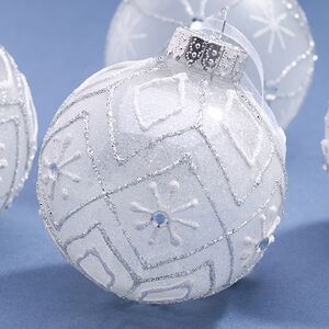 Елочные ПЭТ шары Eterna: Tale of the Northwind 8 см, 6 шт Winter Deco фото 4