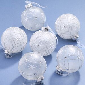 Елочные ПЭТ шары Eterna: Tale of the Northwind 8 см, 6 шт