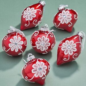 Елочные ПЭТ шары Eterna: Seraphinas Wish 8 см, 6 шт