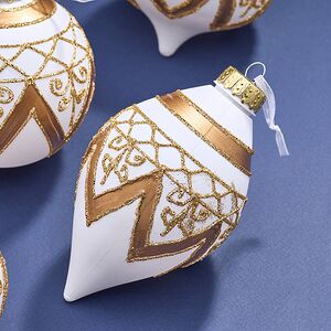 Елочные ПЭТ шары Eterna: Crown of Aetheria 10 см, 6 шт Winter Deco фото 4