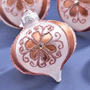 Елочные ПЭТ шары Eterna: Everfrost Garden 10 см, 6 шт Winter Deco фото 4