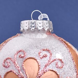 Елочные ПЭТ шары Eterna: Everfrost Garden 10 см, 6 шт Winter Deco фото 7