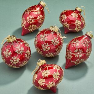 Елочные ПЭТ шары Eterna: Heart of Nivalis 10 см, 6 шт