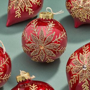 Елочные ПЭТ шары - Серрес Ликсури 10 см, 6 шт Winter Deco фото 2