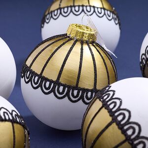 Елочные ПЭТ шары Eterna: Auroras Embrace 10 см, 6 шт Winter Deco фото 4