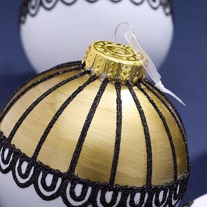 Елочные ПЭТ шары Eterna: Auroras Embrace 10 см, 6 шт Winter Deco фото 5